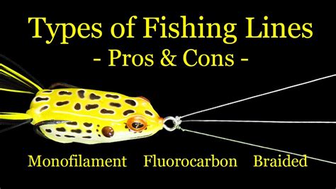 ogf fishing|types of fishing line.